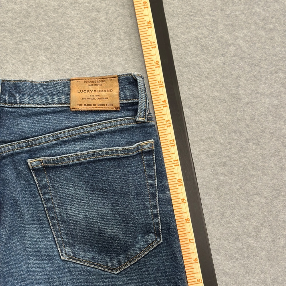 Lucky Brand Women's Dark Blue Jean Shorts - Picture 5 of 6